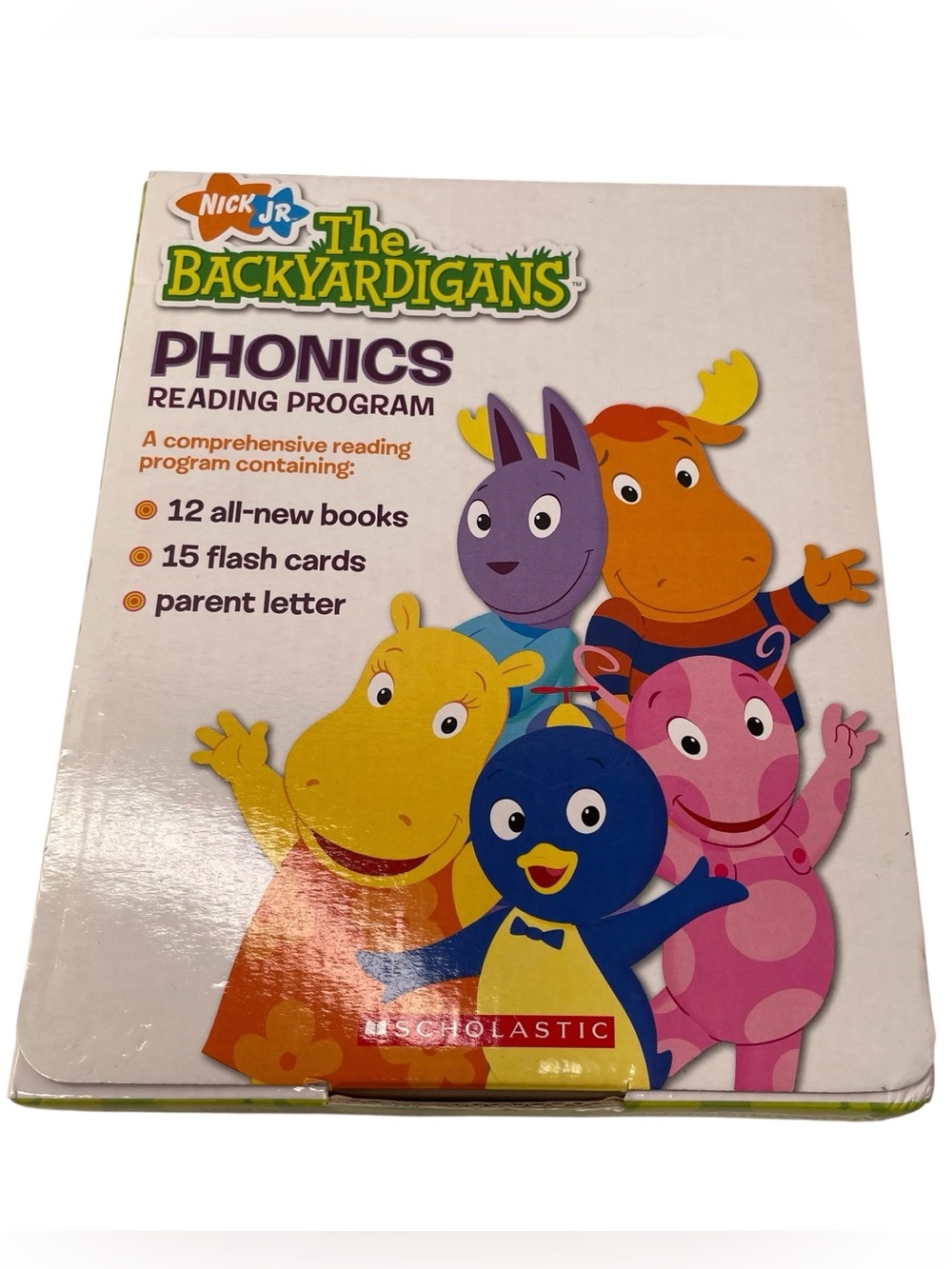 Scholastic phonics reading program Nick Jr.’s The Backyardigans 12 Books 15 Card